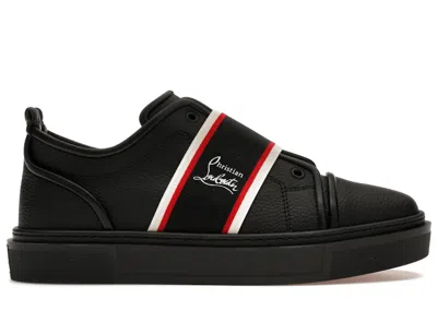 Pre-owned Christian Louboutin Men's  Adolescenza Sneaker Sneakers In Black