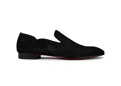 Pre-owned Christian Louboutin Men's  Dandy Chick Orlato Flat Sneakers In Black