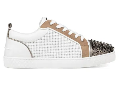 Pre-owned Christian Louboutin Men's  Louis Junior Spikes Orlato Sneakers