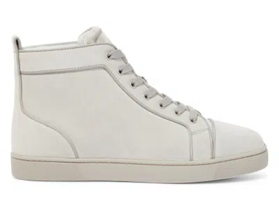Pre-owned Christian Louboutin Men's  Louis Orlato Flat Sneakers In Goose