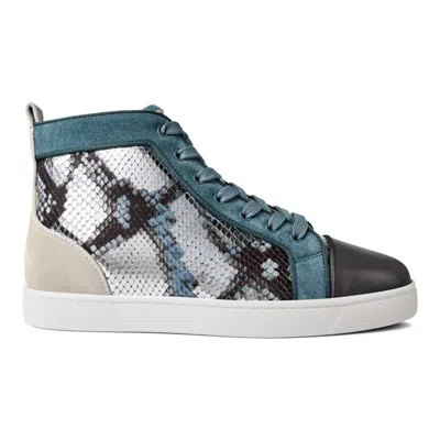 Pre-owned Christian Louboutin Men's  Louis Orlato Flat Sneakers In Version