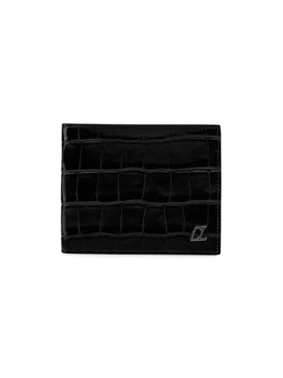 Christian Louboutin Men's Coolcard Wallet In Black