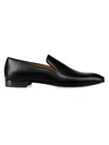 Christian Louboutin Dandelion Patent-leather Loafers In Black