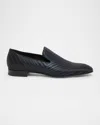 Christian Louboutin Dandelion Stripe Jacquard Venetian Loafer