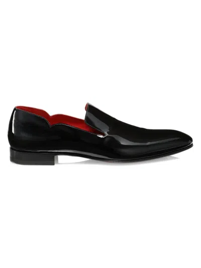 Christian Louboutin Men's Dandy Chick Leather Loafers In Black Loubi