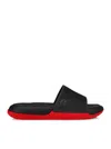 Christian Louboutin Louboutin Slides And Clogs Easy Breezy Men Rubber Black In Black