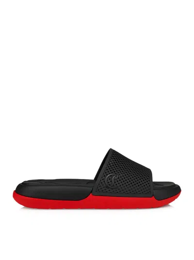 CHRISTIAN LOUBOUTIN CHRISTIAN LOUBOUTIN MEN EASY BREEZY RUBBER MULES