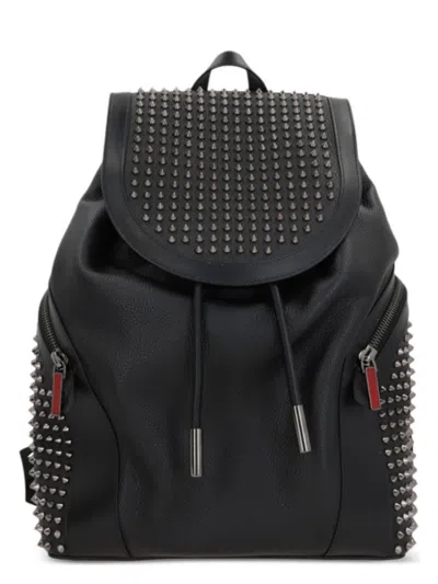 Christian Louboutin Men's Funky Backpack In Black