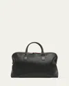 Christian Louboutin Men's Funky Leather Empire Spikes Weekender Bag