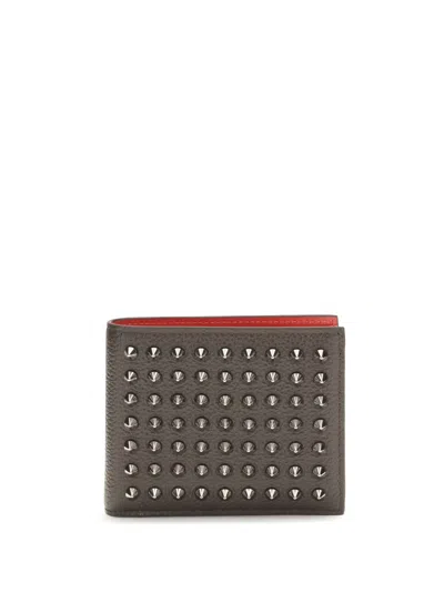 Christian Louboutin Men Funky Wallet In Gray
