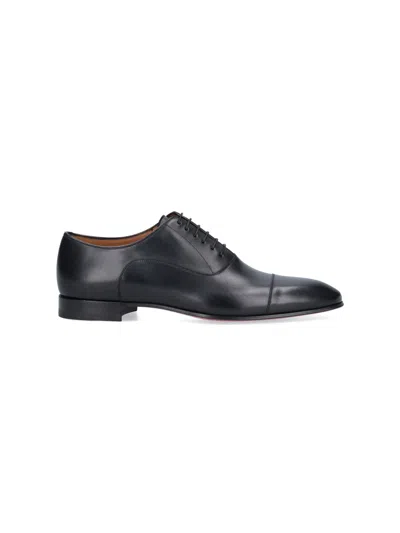 Christian Louboutin Men Greggo' Derby Shoes In Black