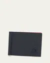 Christian Louboutin Men's Groovy Money Clip Wallet In Navy