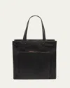 Christian Louboutin Men's Kyipouch Leather Tote Bag In Black