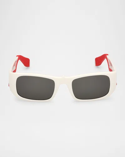 Christian Louboutin Men's Lb0017m Acetate Rectangle Sunglasses