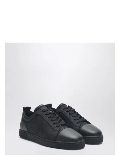 CHRISTIAN LOUBOUTIN MEN'S LEATHER SNEAKER LOUIS JUNIOR