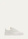 Christian Louboutin White Leather Sneaker Louis Junior In White