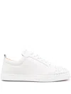 Christian Louboutin Louboutin Sneakers Louis Junior Mens Leather White