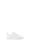 Christian Louboutin Mens Louis Junior Leather Low-top Trainers Whit In White