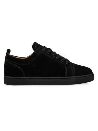Christian Louboutin Men's Louis Junior Sneakers In Black