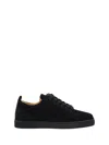Christian Louboutin Louis Junior Suede Sneaker In Multicolor