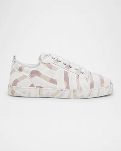 CHRISTIAN LOUBOUTIN MEN'S LOUIS JUNIOR SPIKE SNEAKERS