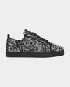 Christian Louboutin Sneakers In Black/silver