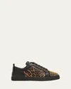 CHRISTIAN LOUBOUTIN MEN'S LOUIS JUNIOR SPIKES ORLATO LOW-TOP SNEAKERS