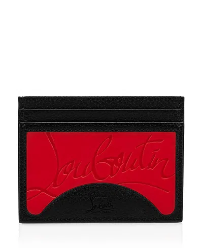 Christian Louboutin Men's M Kios Cardholder In Black