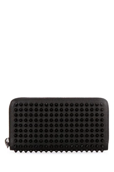 CHRISTIAN LOUBOUTIN CHRISTIAN LOUBOUTIN MEN M PANETTONE WALLET CALF EMPIRE/SPIKES