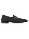 CHRISTIAN LOUBOUTIN MEN'S MJ MOC MEN SMOOTH LEATHER LOAFERS