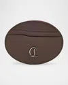Christian Louboutin Men's Mooncrest Galet Leather Card Holder