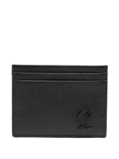 Christian Louboutin Men Mooncrest Leather Card Case