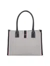 Christian Louboutin Nastroloubi Tote Bag In Gray