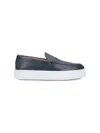Christian Louboutin Paqueboat Loafers In Blue
