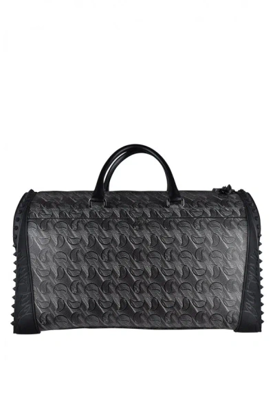 Christian Louboutin Men Sneakender Travel Bag In Black