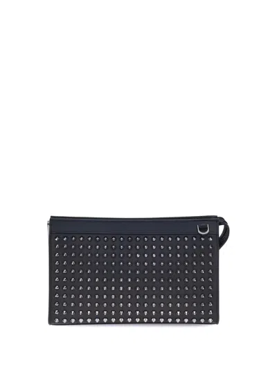 Christian Louboutin Men Studded Shoulder Bag