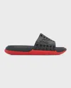 Christian Louboutin Louboutin Men Take It Easy Flat Rubber In Multi