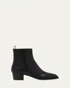 Christian Louboutin Ziggissimo Forever Plain Toe Boot In Black