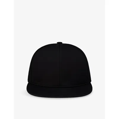 Christian Louboutin Mens Canopy Cotton-canvas Cap Black