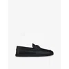 Christian Louboutin Chambeliboat Leather Slip-on Shoes
