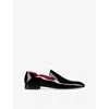Christian Louboutin Mens Dandy Chick Patent-leather Loafers Black