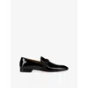 Christian Louboutin Dandydeco Patent Leather Loafers In Black