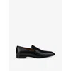 Christian Louboutin Mens Black Danny Flex Leather Loafers Eur 42.5 / 8.5 Uk