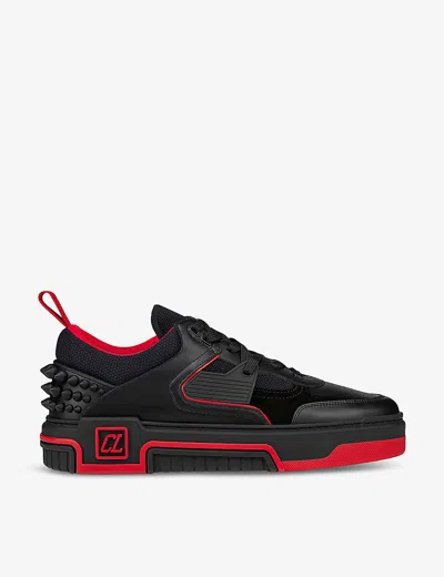 Christian Louboutin Louboutin Sneakers Astroloubi Men Leather Black