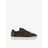 Christian Louboutin Seavaste Camouflage Spiked Suede Sneakers In Multi