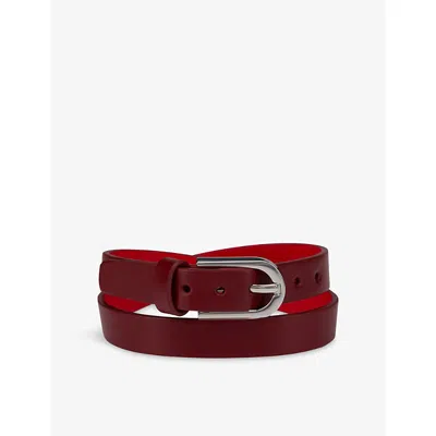 Christian Louboutin Mens  Bettina Leather Bracelet In Empire