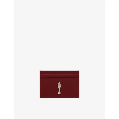 Christian Louboutin Mens  Bettina Leather Card Holder In Empire