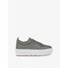Christian Louboutin Choukario Platform Sneaker In Smoke Grey