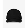 Christian Louboutin Mens Black Mooncrest Active Cotton-canvas Baseball Cap In Black