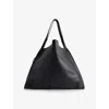 Christian Louboutin Mens Black Oversized Leather Tote Bag In Black